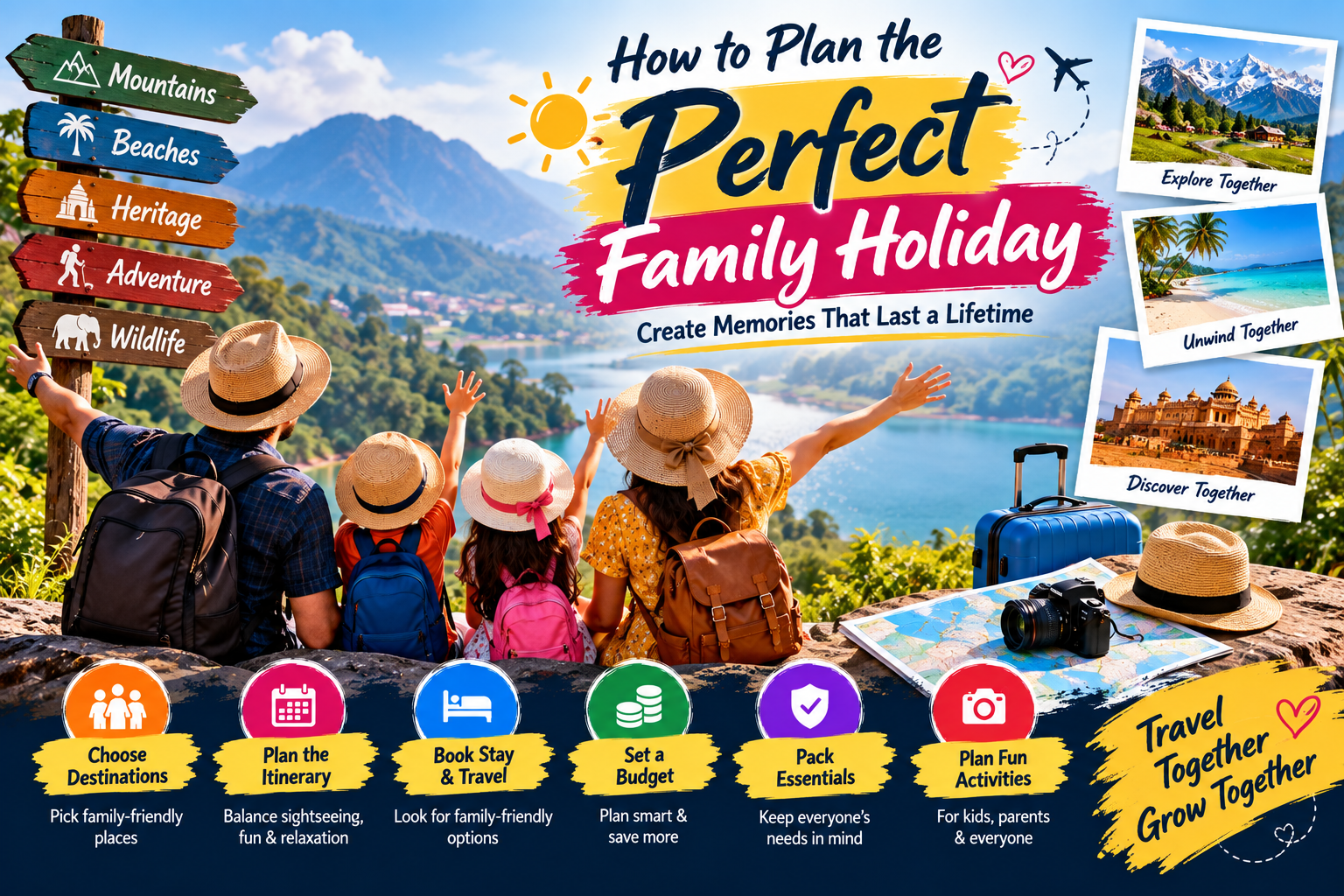 How to Plan the Perfect Family Holiday