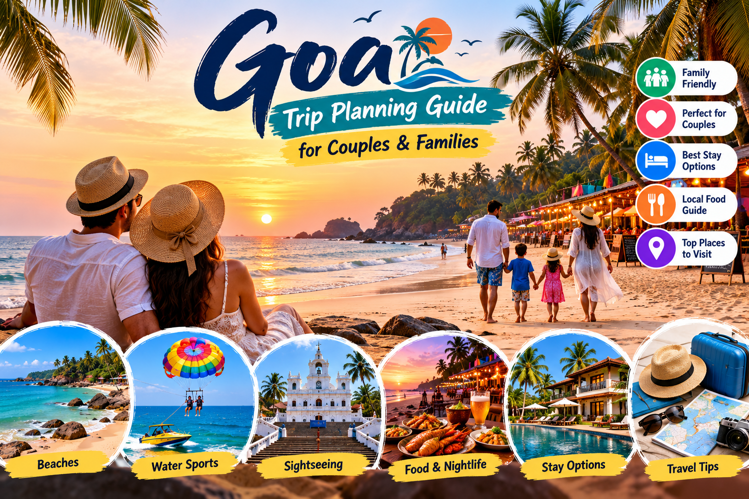 Goa Trip Planning Guide for Couples & Families