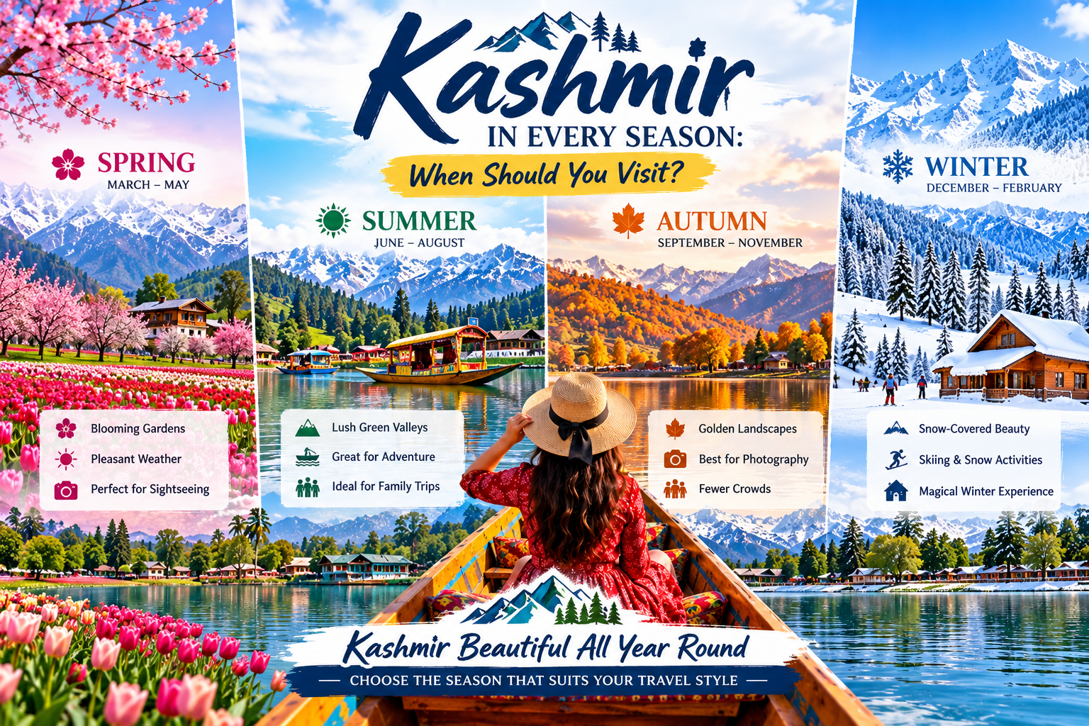Kashmir in Every Season: When Should You Visit?