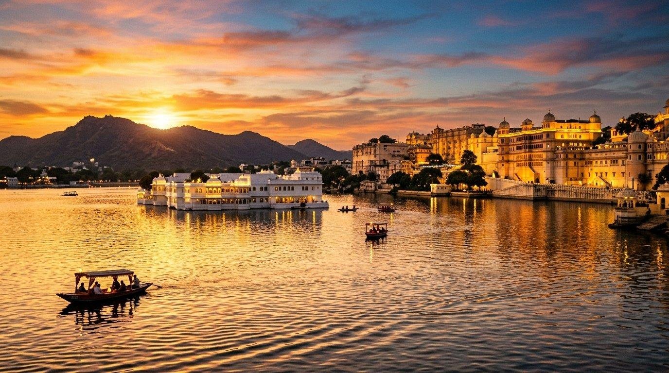Lakeside Udaipur Tour With Premium Lake-Area Stay and Boat Ride